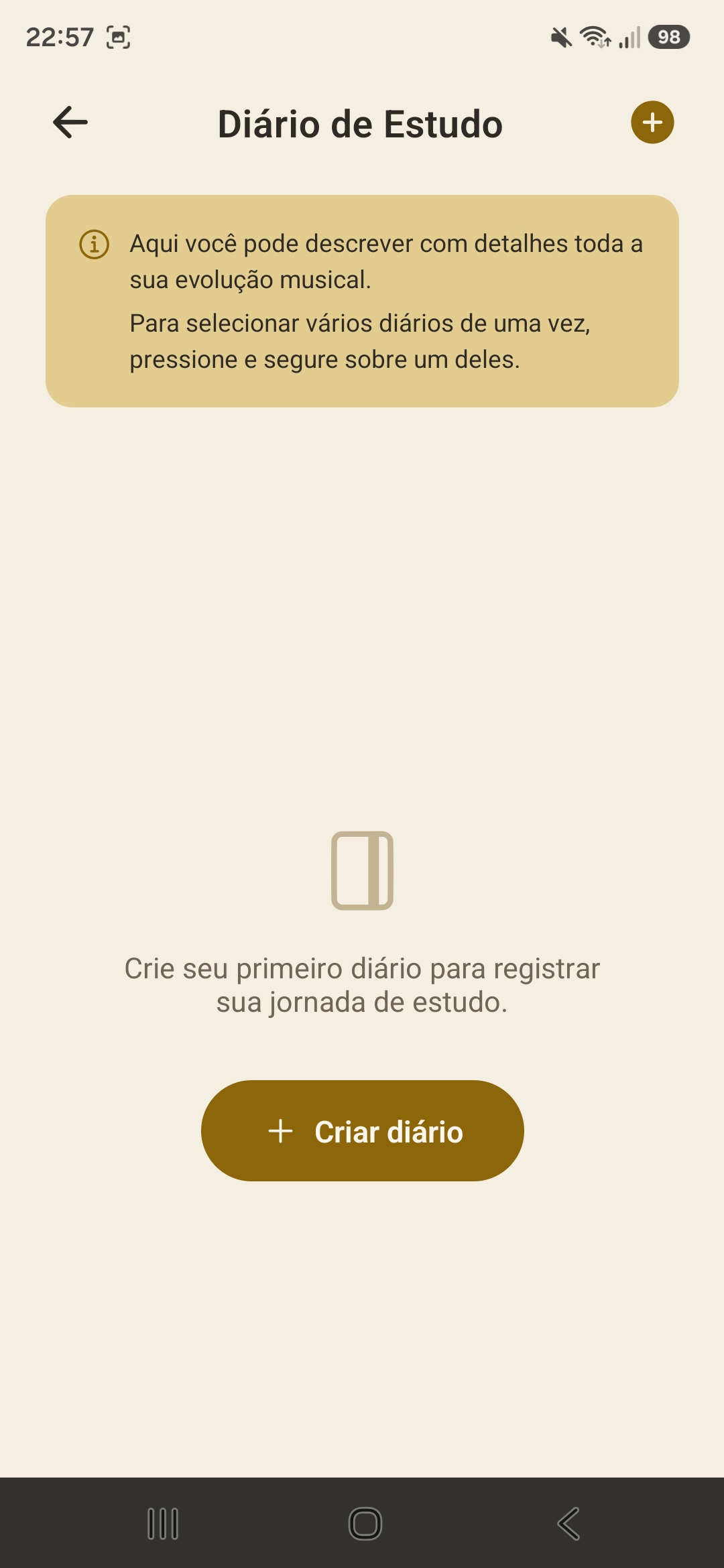 Diário de Estudo